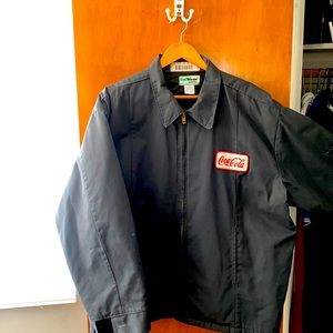 Coca-Cola work jacket official Coca-Cola patch